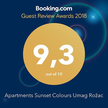 Apartments Sunset Colours Umag Rozac Екстер'єр фото